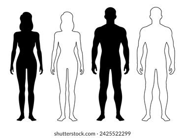 Fetish: Full body standing nude 